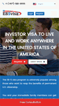 Mobile Screenshot of eb5visa.com